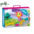 Graffiti SA - Чанта куфарче А4 Tweety дъжд